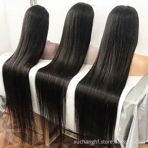 150% 180% Density Hd Transparent Full Lace Human Hair Wig For Black Women,Cuticle Aligned Glueless Human Hair Full Lace Wig